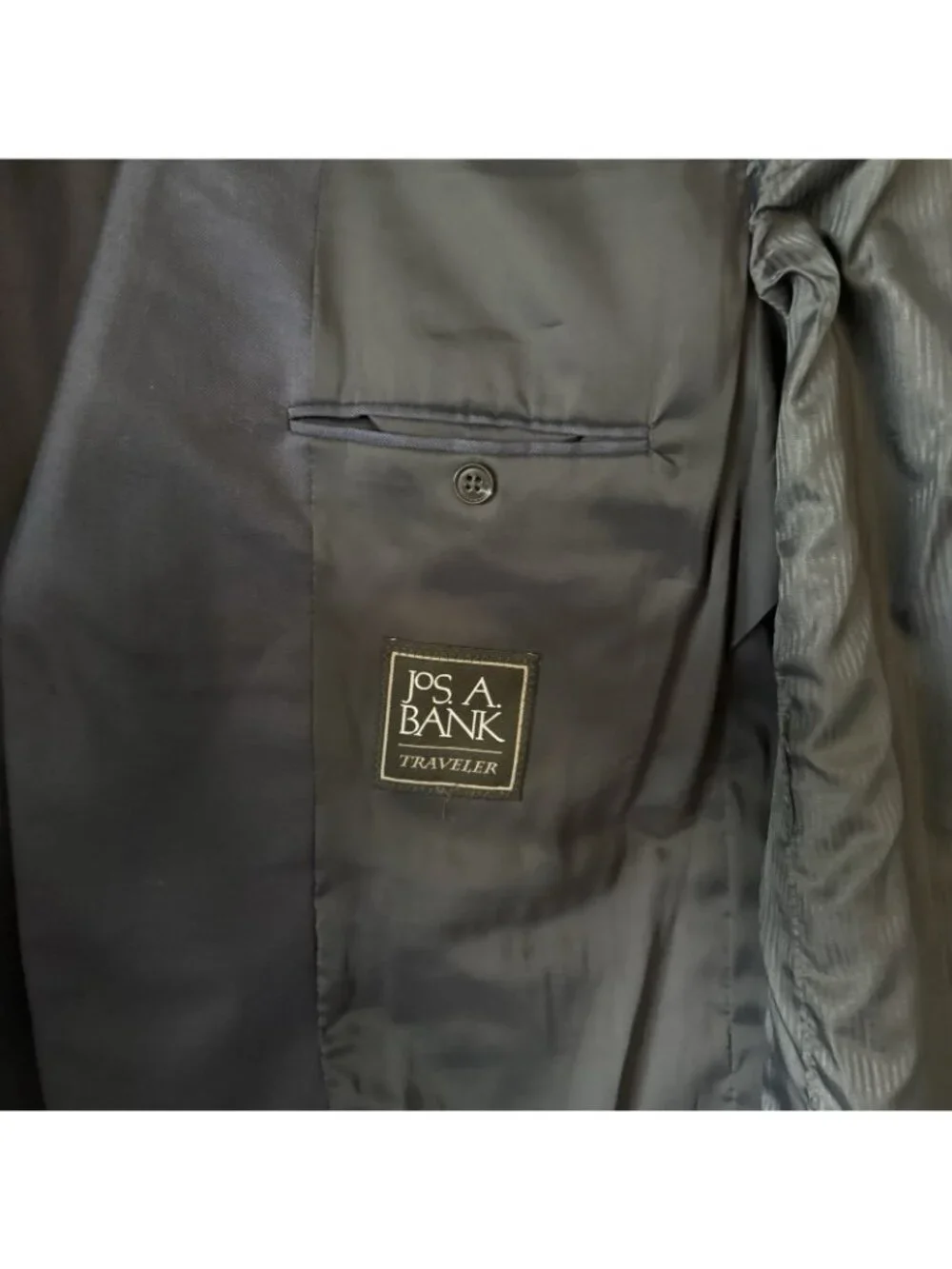 Jos A Bank Chelsea Traveler Blazer Men’s Sz‎ 48R Classic Quiet Luxury Event